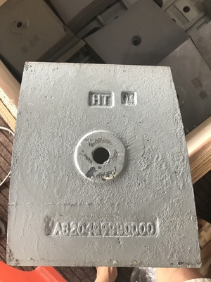 7.2kg Batching Plant Parts A820499990000 Trapeziform Arc Cushion JS1000.3.2-1