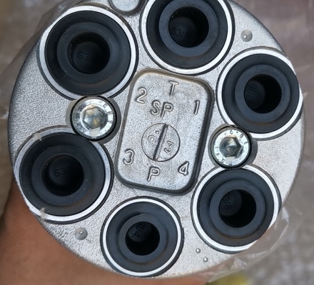 B220401001302 Pilot Valve Manual pilot handle PV48K1330B KAWASAKI for SANY EXCAVATOR SY215 SY465