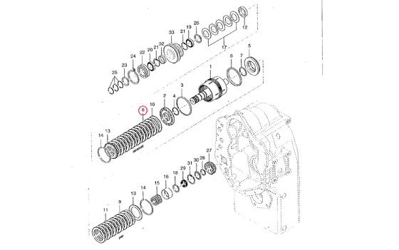 60285132 237016 DISC-CLUTCH INNER 2ND CLUTCH 60285244 4501199 Original spare parts DA-NA SPI-CER 1205FT20640 for SANY Rough Terrai