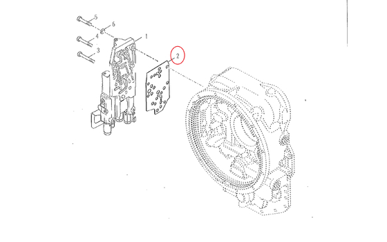 60285236 4211196 GASKET 60285257 4504027 GROUP VALVE 3 SPEED Original spare parts DA-NA SPI-CER 1205FT20640 for SANY Rough Terrain