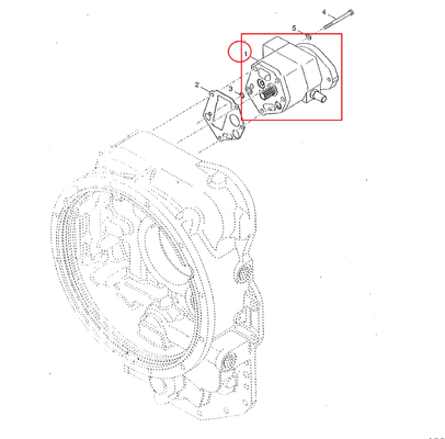 4219887 CHARGING PUMP ASSY 60285235 4210729 HEMA Original Spare Parts DA-NA SPI-CER 1205FT20640 for SANY Rough Terrain Crane