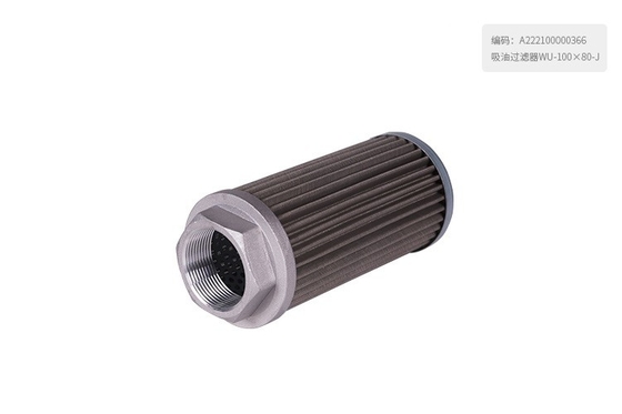 A222100000366 Oil Suction Filter WU-100*80-J   for  SANY  Excavator SY16