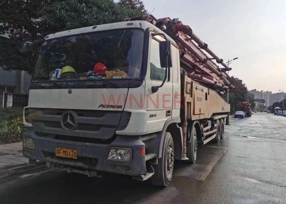 2013 Refurbished Concrete Pumps 4 Axle 56m Used Concrete Boom Pump