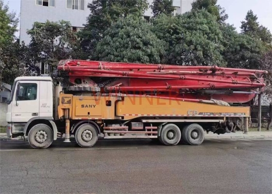 2013 Refurbished Concrete Pumps 4 Axle 56m Used Concrete Boom Pump