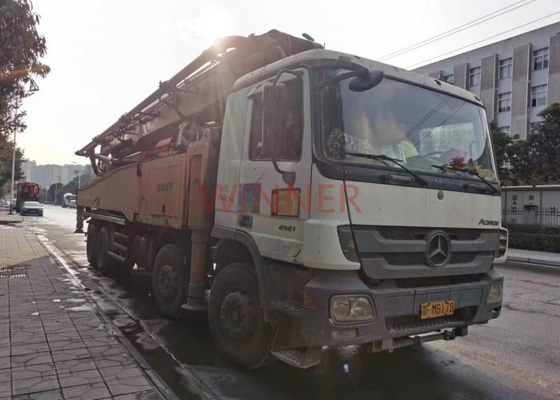 2013 Refurbished Concrete Pumps 4 Axle 56m Used Concrete Boom Pump