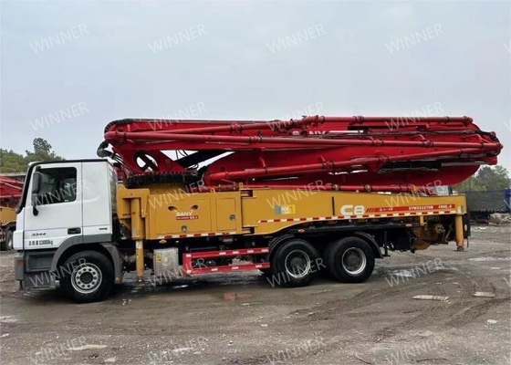 2019  Used Concrete Pump Truck 49M Second Hand Concrete Pump 3 Axle