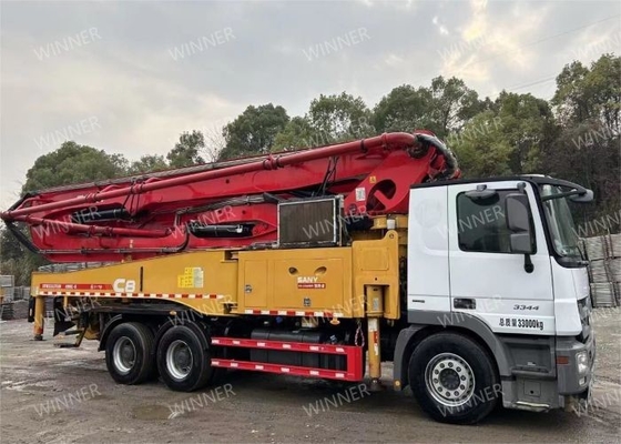 2019  Used Concrete Pump Truck 49M Second Hand Concrete Pump 3 Axle