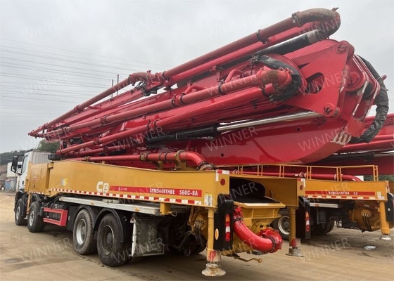 2020 Mode 56m Concrete Pump Used Boom Pumps 6 Section SYM5449THB560C-8A