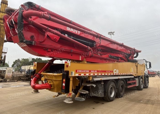 2020 Mode 56m Concrete Pump Used Boom Pumps 6 Section SYM5449THB560C-8A