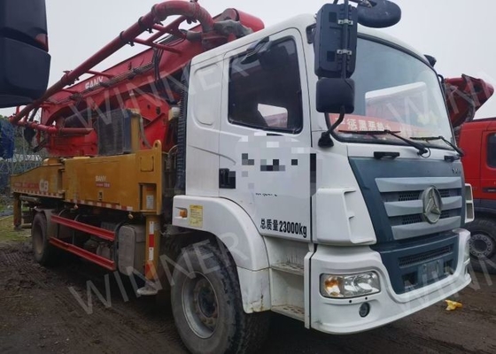 2 Axle Second Hand Pump Truck 2019 Used Concrete Trucks 37m With SANY Chassis