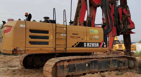 SANY SR285 2017 Used Rotary Drilling Rig  300KW Used Rock Drilling Equipment