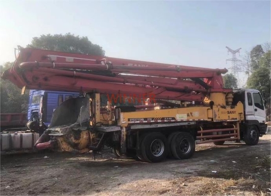 2011 Used Concrete Pump Truck Mounted 37m  With Isuzu Chassis