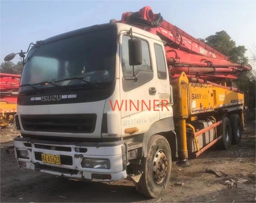 2011 Used Concrete Pump Truck Mounted 37m  With Isuzu Chassis