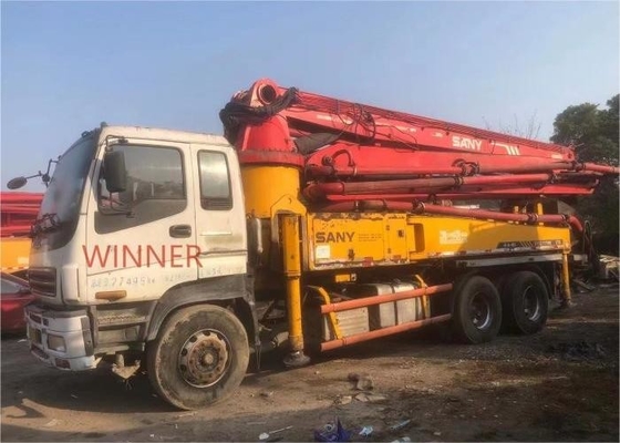 2011 Used Concrete Pump Truck Mounted 37m  With Isuzu Chassis
