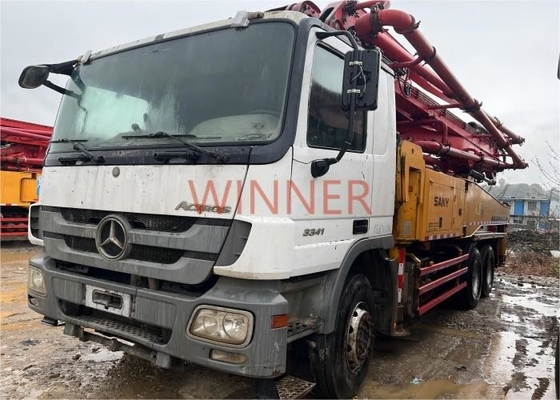 Refurbished Second Hand Concrete Trucks 2012 Used Pump Trucks SY 5313THB 46