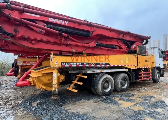 Refurbished Second Hand Concrete Trucks 2012 Used Pump Trucks SY 5313THB 46