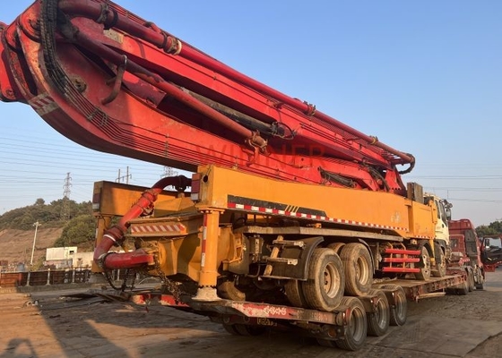 SANY 2012 Used Concrete Pump Truck 52m 5 Sections With RZ Boom SY5418THB52