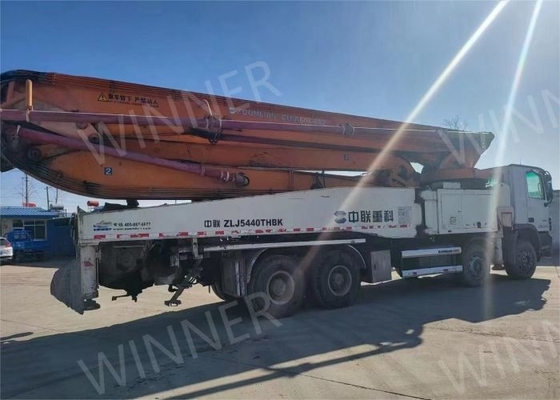 2012 Used Construction Trucks 4 Axle Second Hand Concrete Trucks 56m