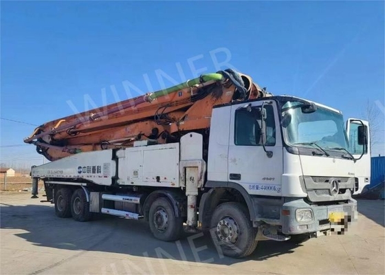 2012 Used Construction Trucks 4 Axle Second Hand Concrete Trucks 56m