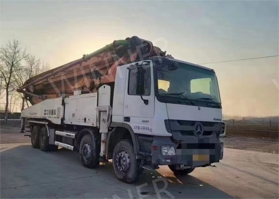 2012 Used Construction Trucks 4 Axle Second Hand Concrete Trucks 56m