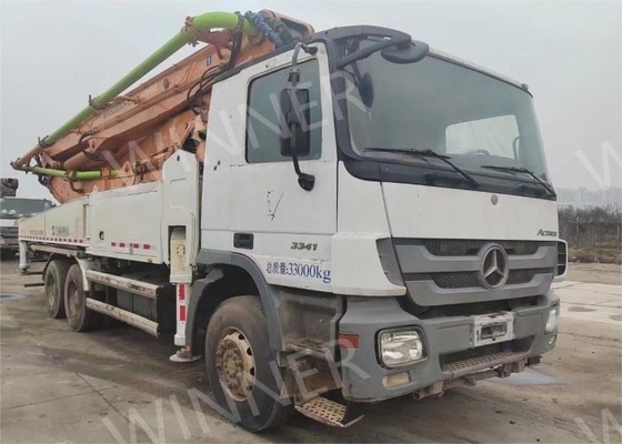 2012 Used Concrete Pump Truck With Boom ZLJ5339THB 47m 3 Axle