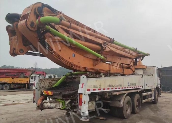 2012 Used Concrete Pump Truck With Boom ZLJ5339THB 47m 3 Axle