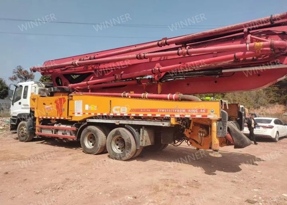 2016 Used Concrete Pump Truck SANY 3 Axle SYM5339THBDW 490C-8S