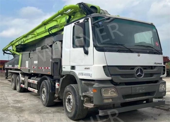 2017 Zoomlion Used Concrete Pump Truck 56m 4 Axle ZLJ5440THBK 56X-6RZ