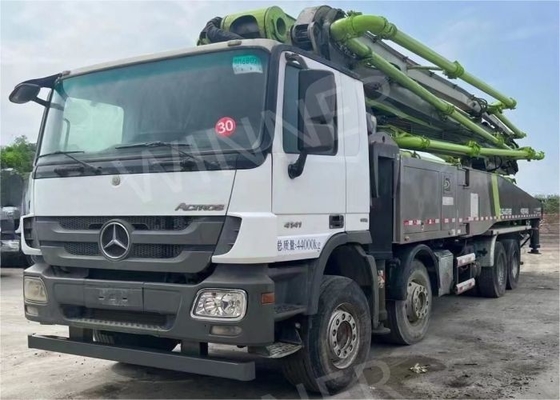 2017 Zoomlion Used Concrete Pump Truck 56m 4 Axle ZLJ5440THBK 56X-6RZ