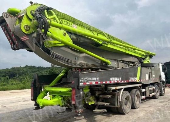 2017 Zoomlion Used Concrete Pump Truck 56m 4 Axle ZLJ5440THBK 56X-6RZ
