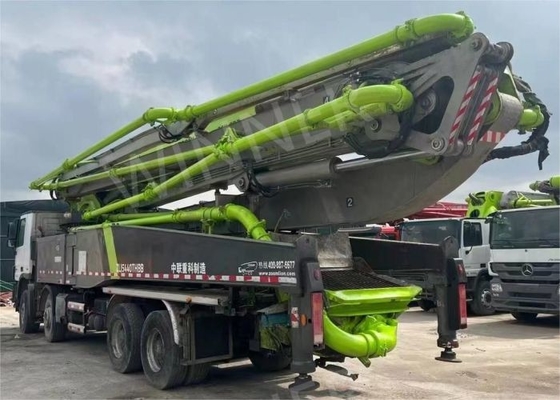 2017 Zoomlion Used Concrete Pump Truck 56m 4 Axle ZLJ5440THBK 56X-6RZ