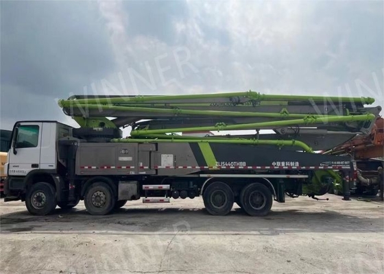 2017 Zoomlion Used Concrete Pump Truck 56m 4 Axle ZLJ5440THBK 56X-6RZ