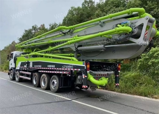 2013 Mode Used Concrete Boom Trucks 63m With Scania Chassis