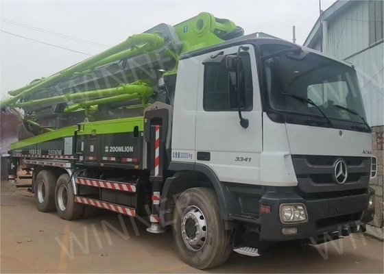 2012 Mode Refurbished Zoomlion Concrete Pump Truck 47m Used Tri Axle Trucks