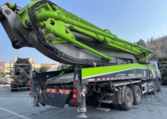 2019 Used Concrete Pump Truck 4 Axle 56m ZLJ5440THBK 56X-6RZ