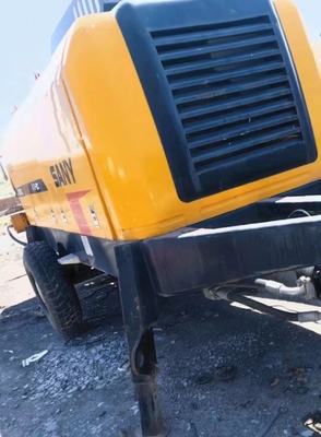 HBT80C Used Stationary Concrete Pump Truck 2020 Model 85/50m3/H