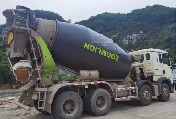 Zoomlion Used Concrete Mixer Truck Manufacturer 2019 Model With Howo Chassis