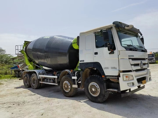 Zoomlion Used Concrete Mixer Truck Manufacturer 2019 Model With Howo Chassis