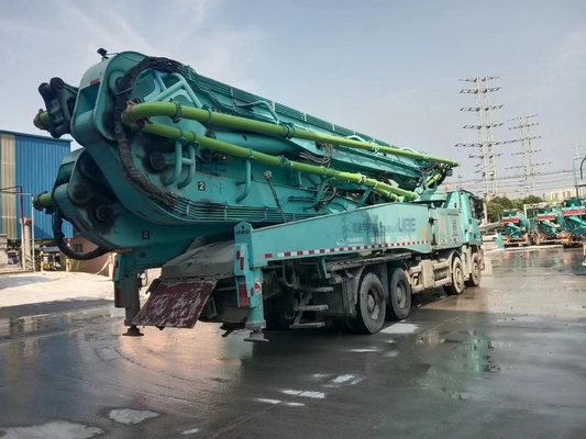 4 Axle Used Zoomlion Concrete Pump With 63m Boom length