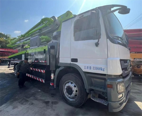 Zoomlion Refurbished  47M Used Concrete Pump Trucks  BENZ Chassis