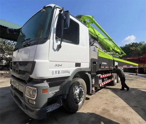 Zoomlion Refurbished  47M Used Concrete Pump Trucks  BENZ Chassis