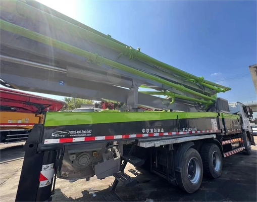 Zoomlion Refurbished  47M Used Concrete Pump Trucks  BENZ Chassis