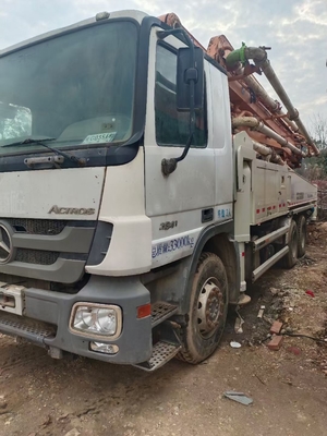 2012 ZoomLion 49M Used Concrete Pump Truck within Benz Chassis