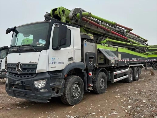2021 Zoomlion 62M Used Concrete Pump Truck with BENZ chassis