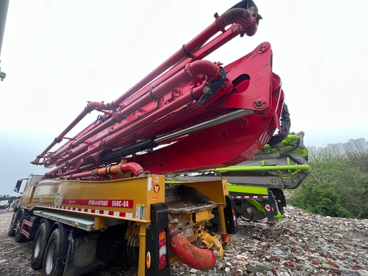 2020 SANY 56m Used Concrete Pump Truck  With Benz Chassis